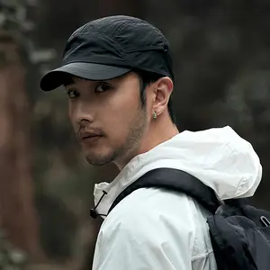 New Men’s Niche Outdoor Short-Brim Quick-Dry Breathable Baseball Cap for Summer – Casual Running Sports Sun Protection