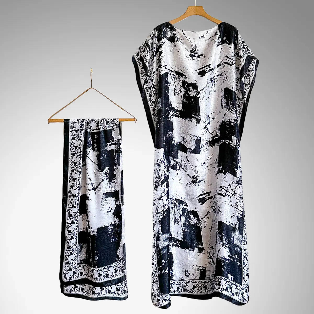 63-Ink Painting Black and White