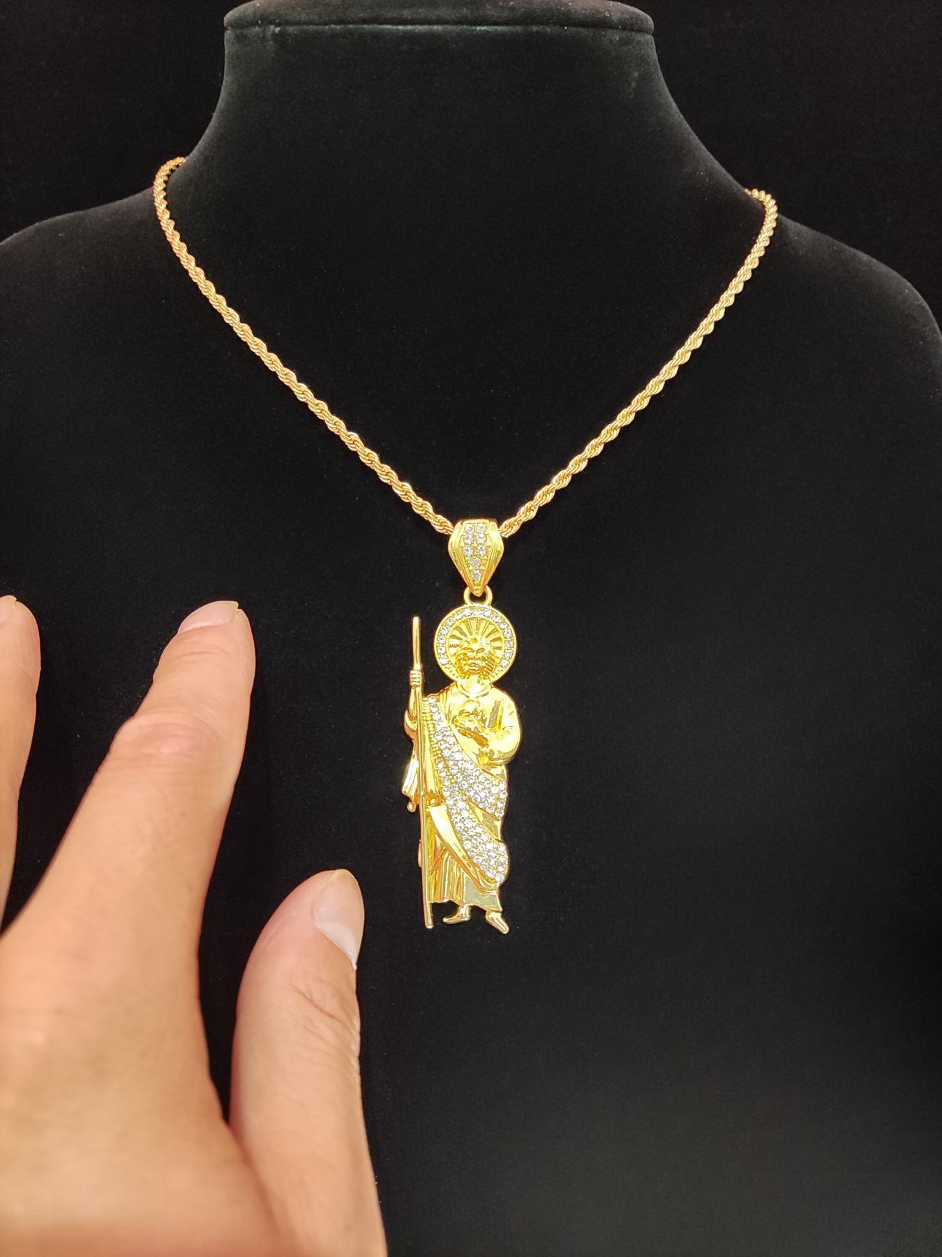 Unisex Street Trend Twist Design Pendant Necklace, Punk Style Stainless Steel Chains Necklace for Men Jewelry for Party, Daily Clothing Decor for Girl, Non Tarnish Jewelry, Statement Necklace, Daily Wear Necklace