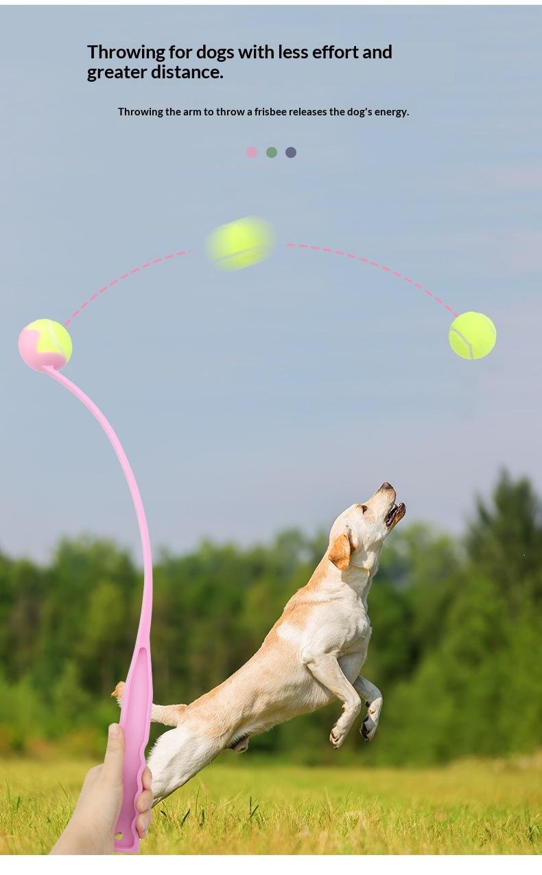 Pet toy pet throwing stick outdoor interactive dog amusing throwing toy pet ball launcher