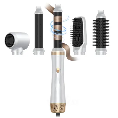 Airbrush 6 In 1 OKWRAP Hairstyler Air Styler Set Magic Styler Hair - Foto 7
