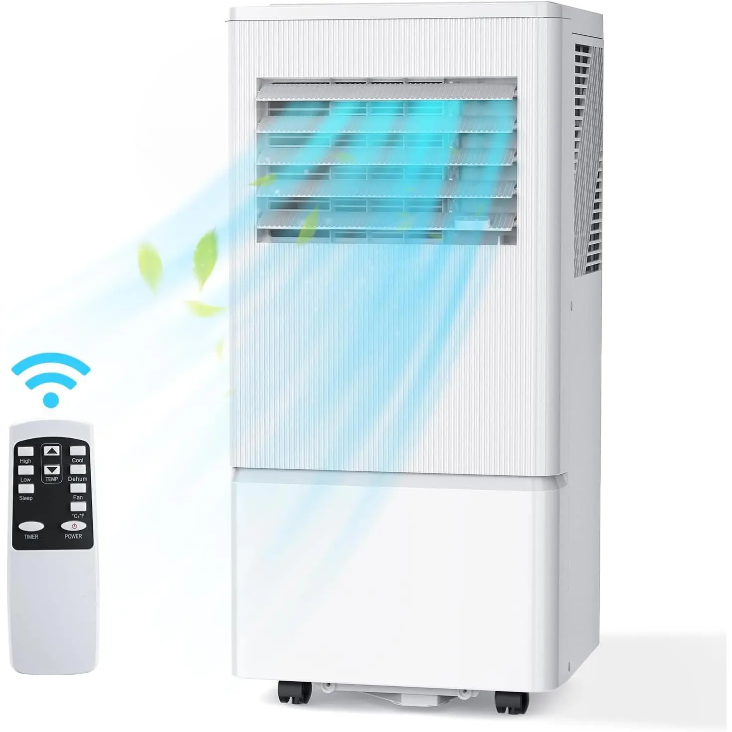 Choice 10000 BTU Portable Air Conditioners, Air Conditioner Portable for Room Up to 450 Sq.Ft, Remote Control, Sleep Mode, 24H Timer, Dehumidifier & Fan, Portable AC Unit for Bedroom Apartment