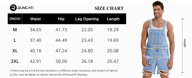 Imily Bela Mens Denim Shorts Bib Overall Jean Romper Casual Loose Fit Walkshort Button Pockets Summer Jumpersuit Fashion Menswear