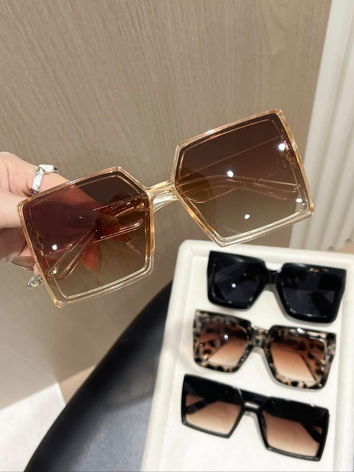 Unisex Fashionable Sunglasses, Trendy Casual Sunglasses for Everyday Use, Fashion Accessories for Outdoor Activities, Trendy Styling Sunglasses