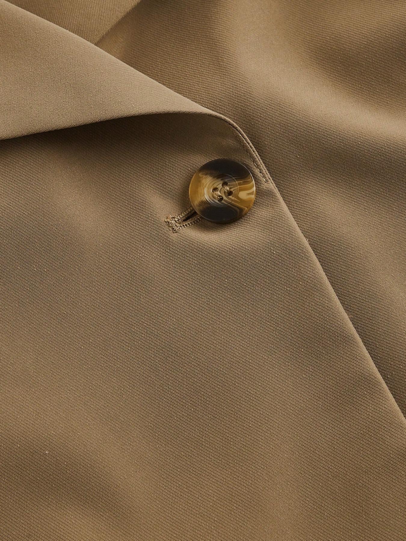 Women's Vintage Style Trench Coat with Belt, Retro Chic Outerwear for Fashionable Looks, Perfect Layering for All Seasons