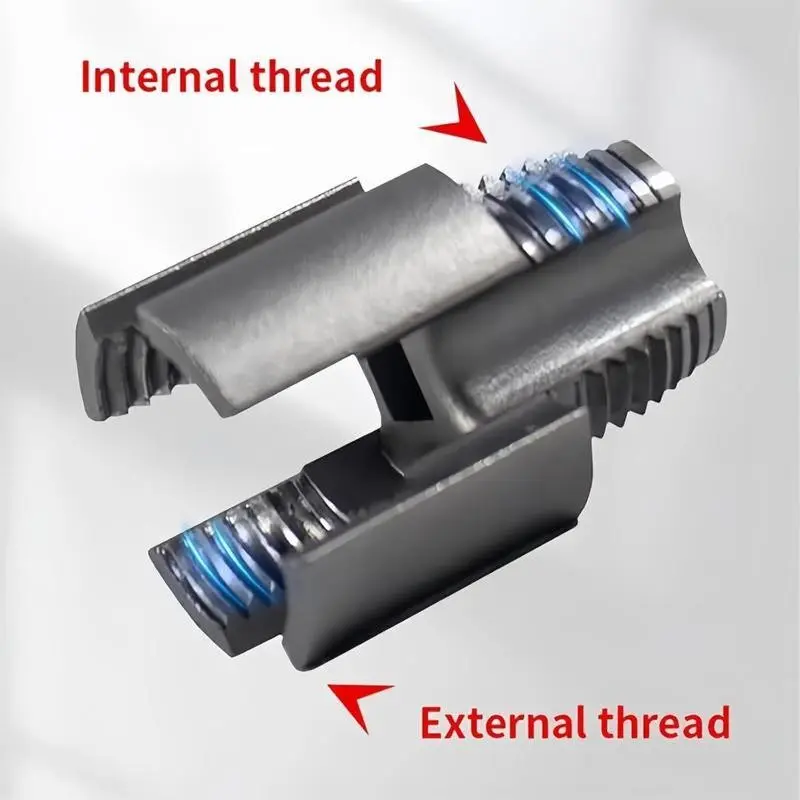PVC Pipe Thread Cutter, Internal and External Thread Cutting Tool, Home Plumbing DIY Repair Hardware, Essential PVC Pipe Tools