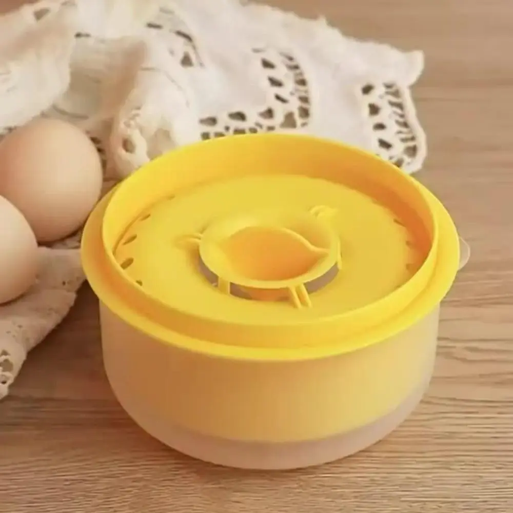 Large Capacity Egg Yolk Separator, Easy Clean Egg Yolk & Albumen Filter, Durable Plastic Kitchen & Restaurant Use