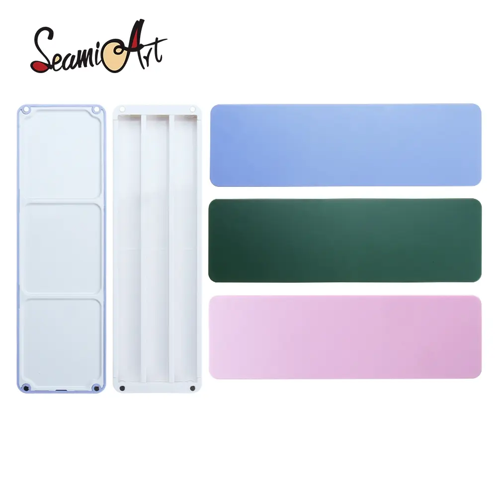 SeamiArt Jenga Watercolor Case Painting Box For Half Full Pans Gouache Acrylic Subpackage Single Solid Watercolor
