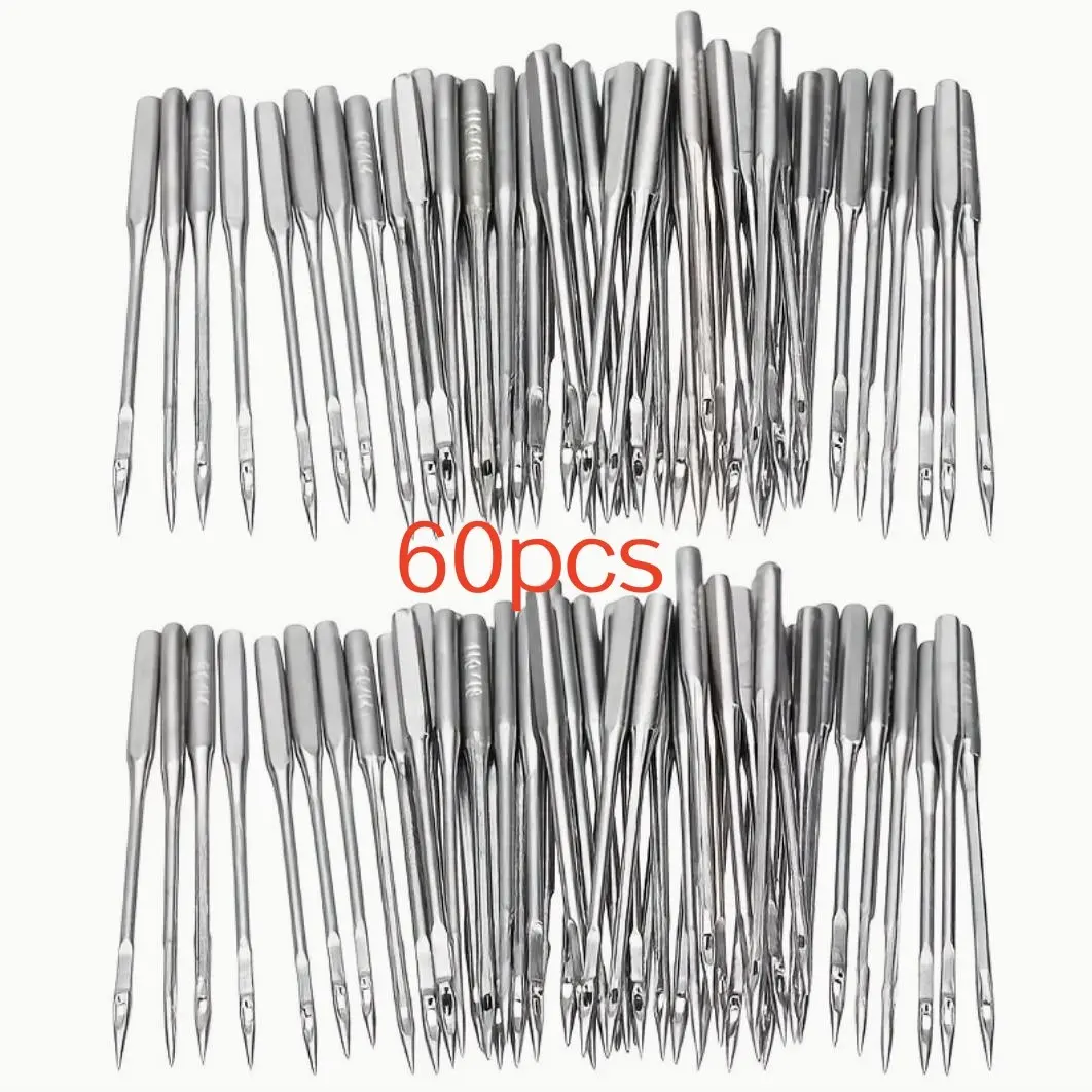 Sewing Machine Needles Set, 60pcs/set Replaceable Needles, Sewing Machine Needles, Household Sewing Supplies for Home Use