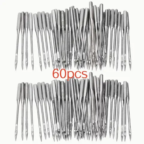 Sewing Machine Needles Set, 60pcs/set Replaceable Needles, Sewing Machine Needles, Household Sewing Supplies for Home Use