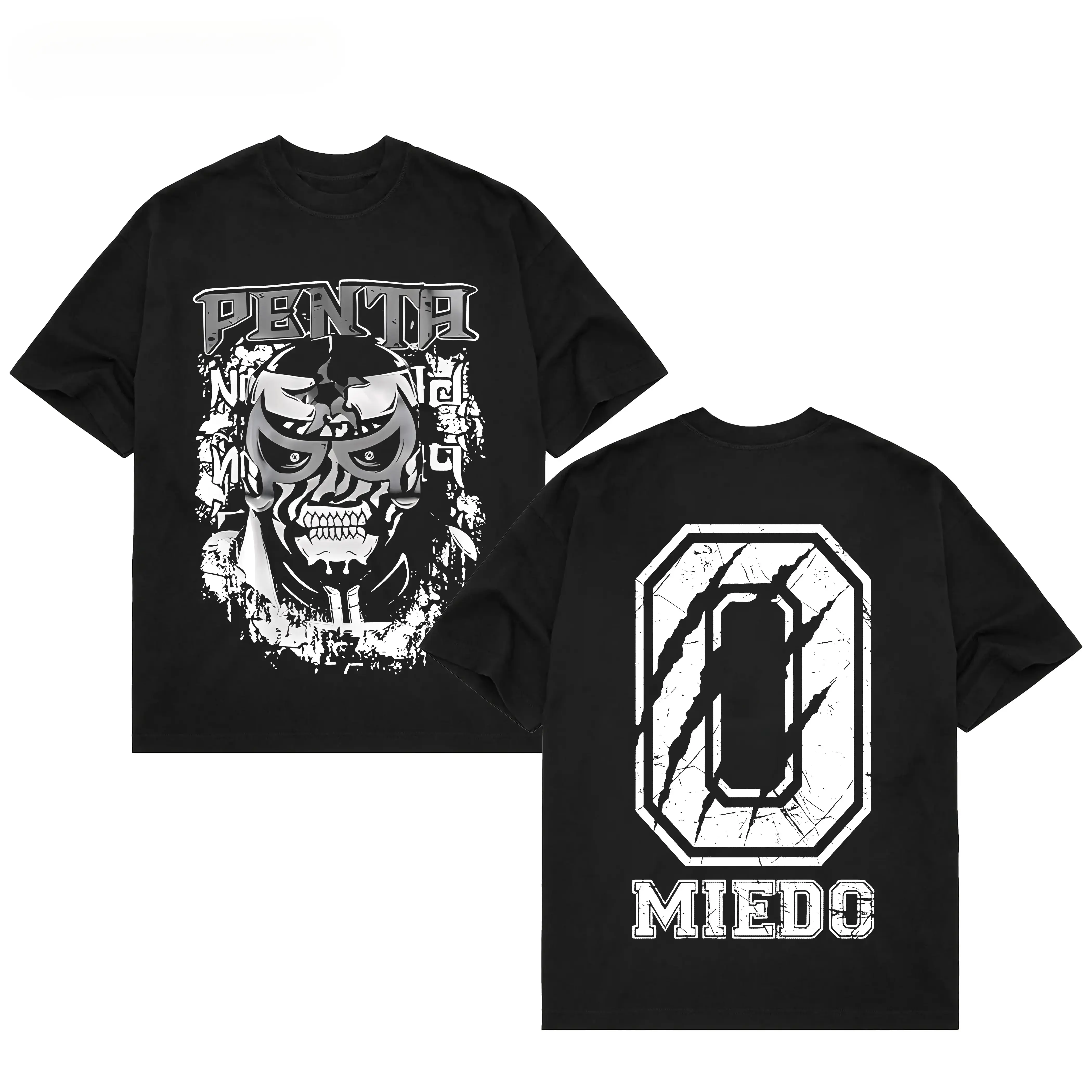 PENTA 0 MIEDO Vintage Wrestling Tee - Sports Top, Wrestler Graphic Shirt, Wrestling Gift
