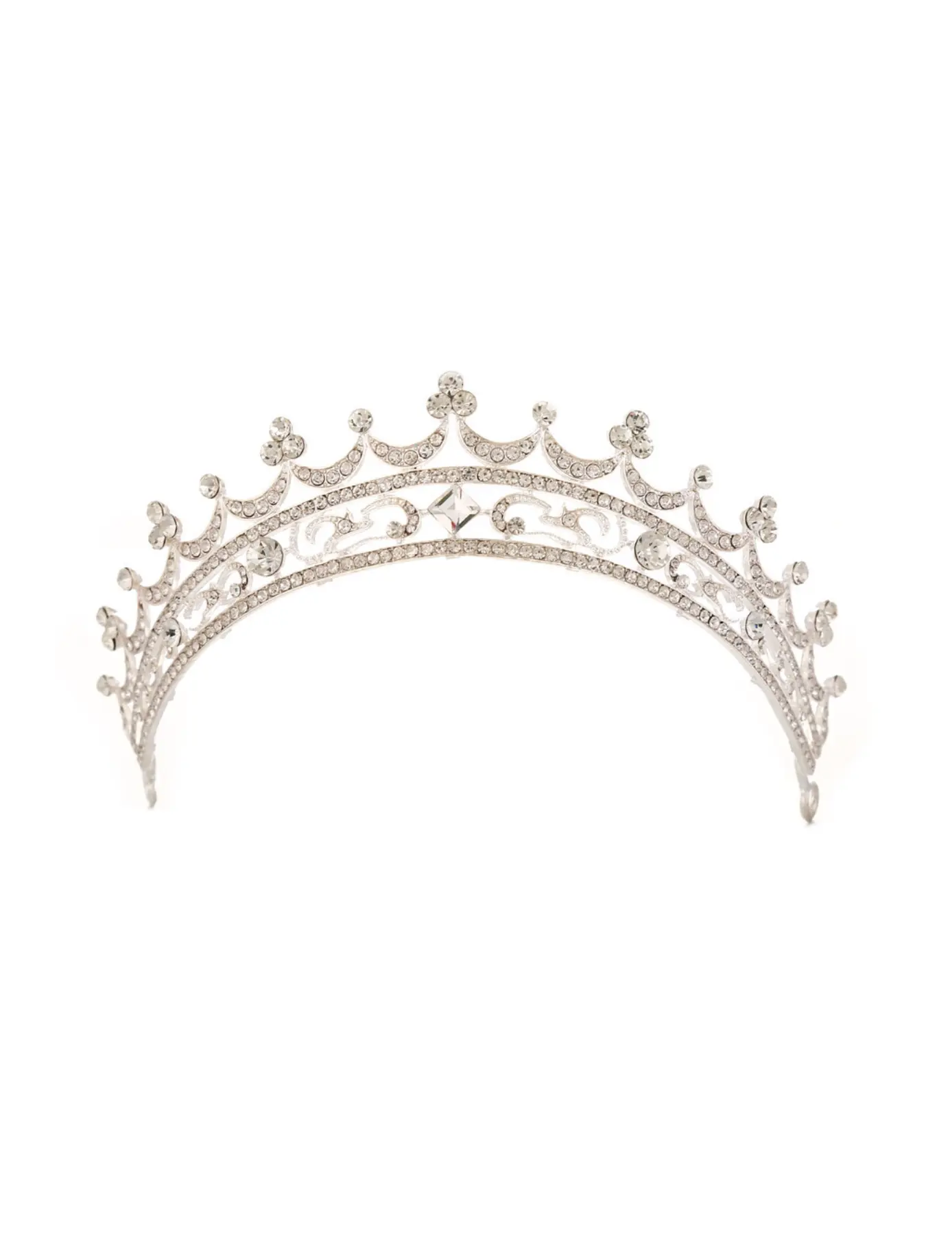 European and American retro Baroque queen large gold crown, bridal accessories for wedding dresses and gowns