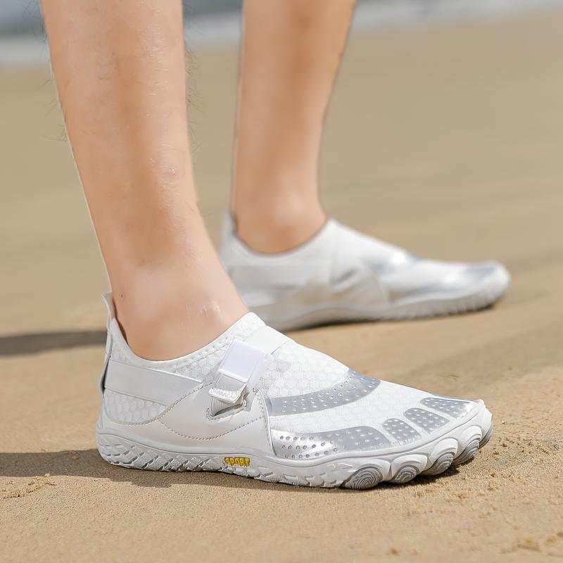 Men's river trekking shoes, wading shoes, beach shoes, reef non-slip men's quick-drying barefoot hiking shoes, swimming shoes, swimming water shoes, snorkeling shoes, suitable for beach vacations, camping, beach parties, five-finger men's shoes, soft, gym