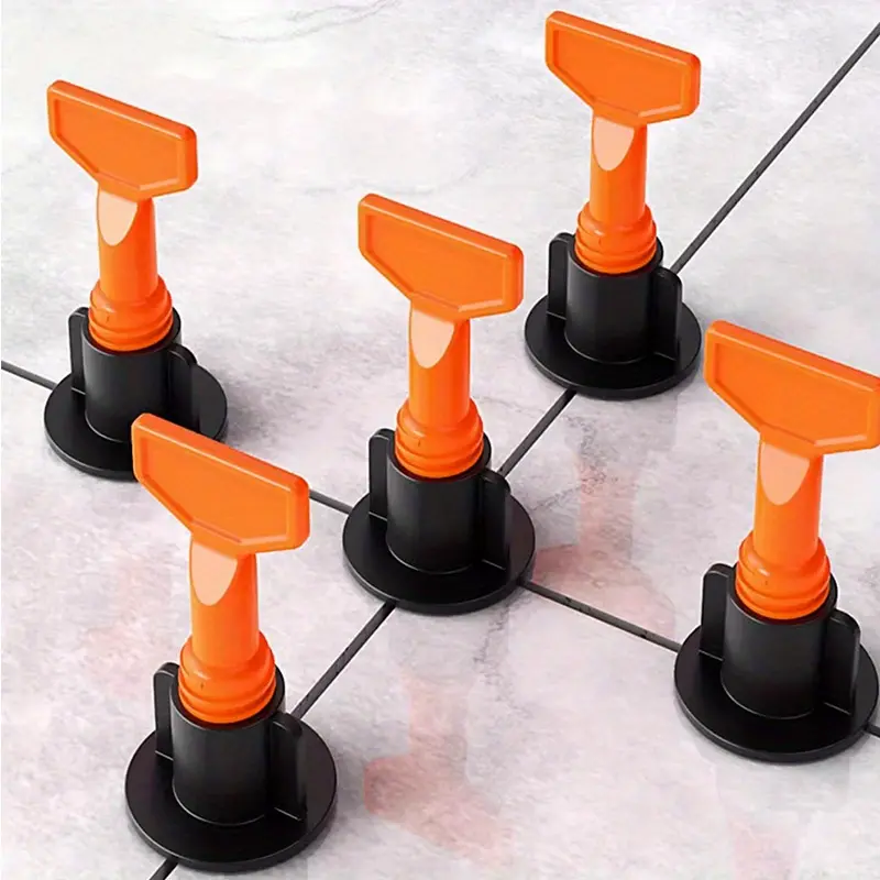 171 pcs Ceramic Tile Leveling System include leveling device，LevelersWrenches, Seam Retainers, Replacement Steel Needles, Tile Leveling suitable for wall tiles positioning