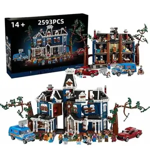 2593 Pieces DIY Model Building Blocks Set, Classic Movie Series Toy, Collectible Gift for Kids, Christmas Birthday Present
