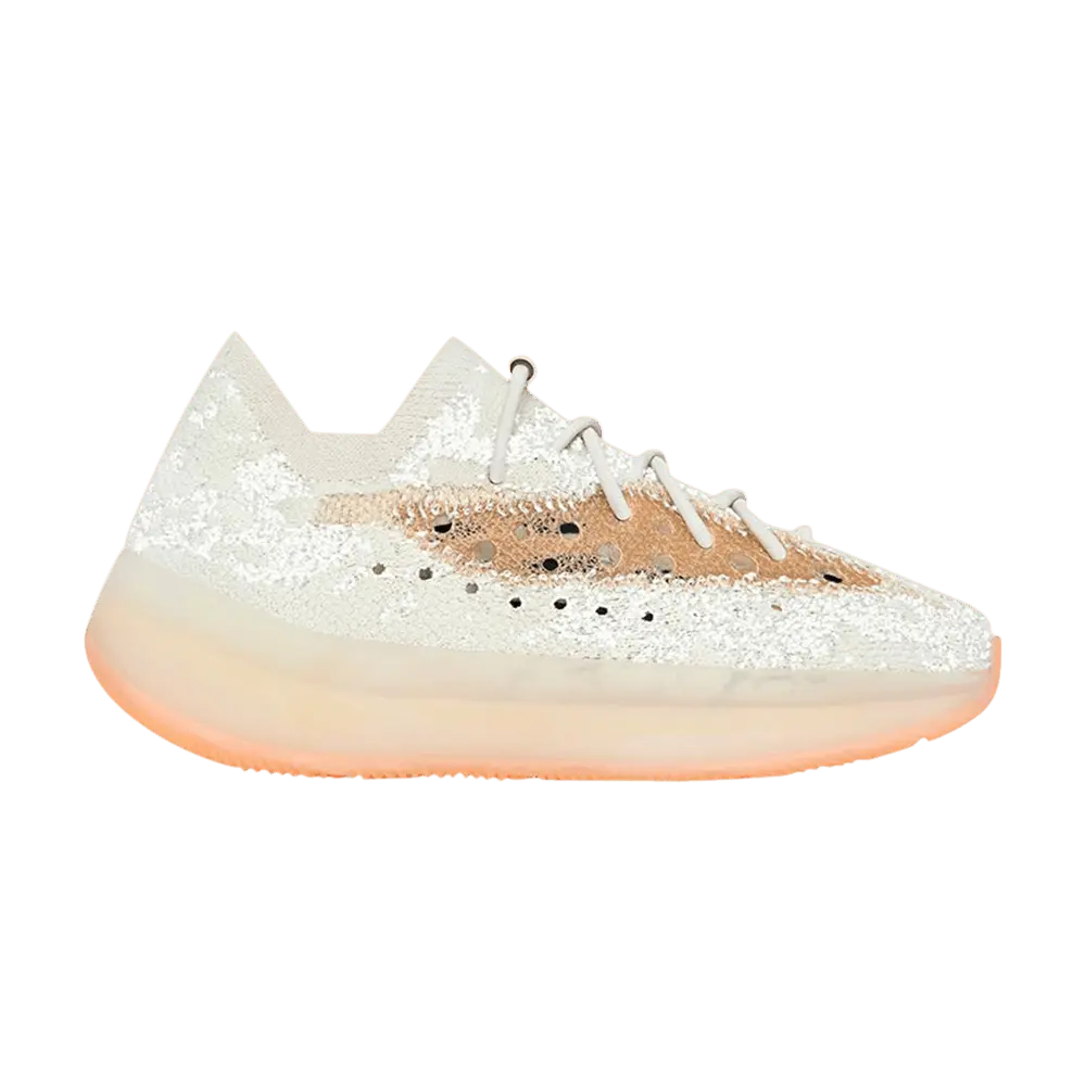 Adidas Yeezy Boost 380 Kids 'Yecoraite Reflective' (Unisex) Yecoraite/Yecoraite/Yecoraite kids casual shoes GY2650