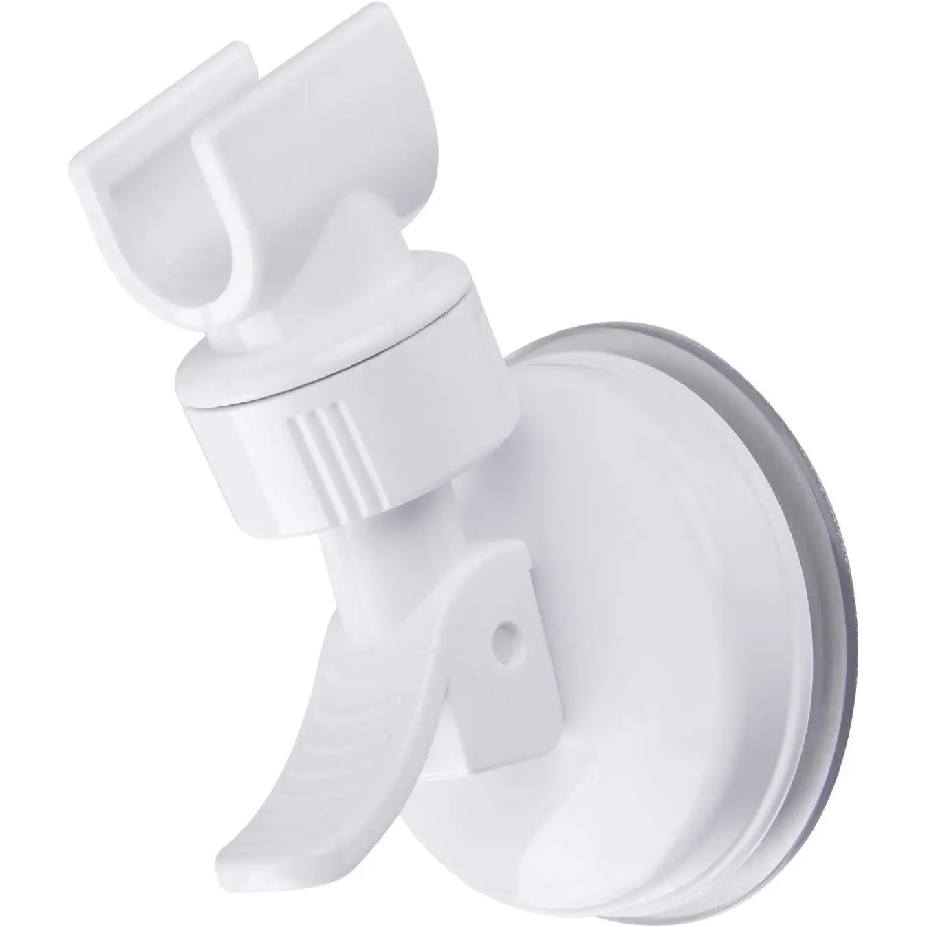 Adjustable Shower  Holder, Bathroom Suction Cup Handheld Shower  Bracket, Removable Handheld Showerhead & Wall Mounted Suction Bracket (Pure White) | Handheld Shower  Bracket, Wall Mounted Suction Bracket,Bathroom Use