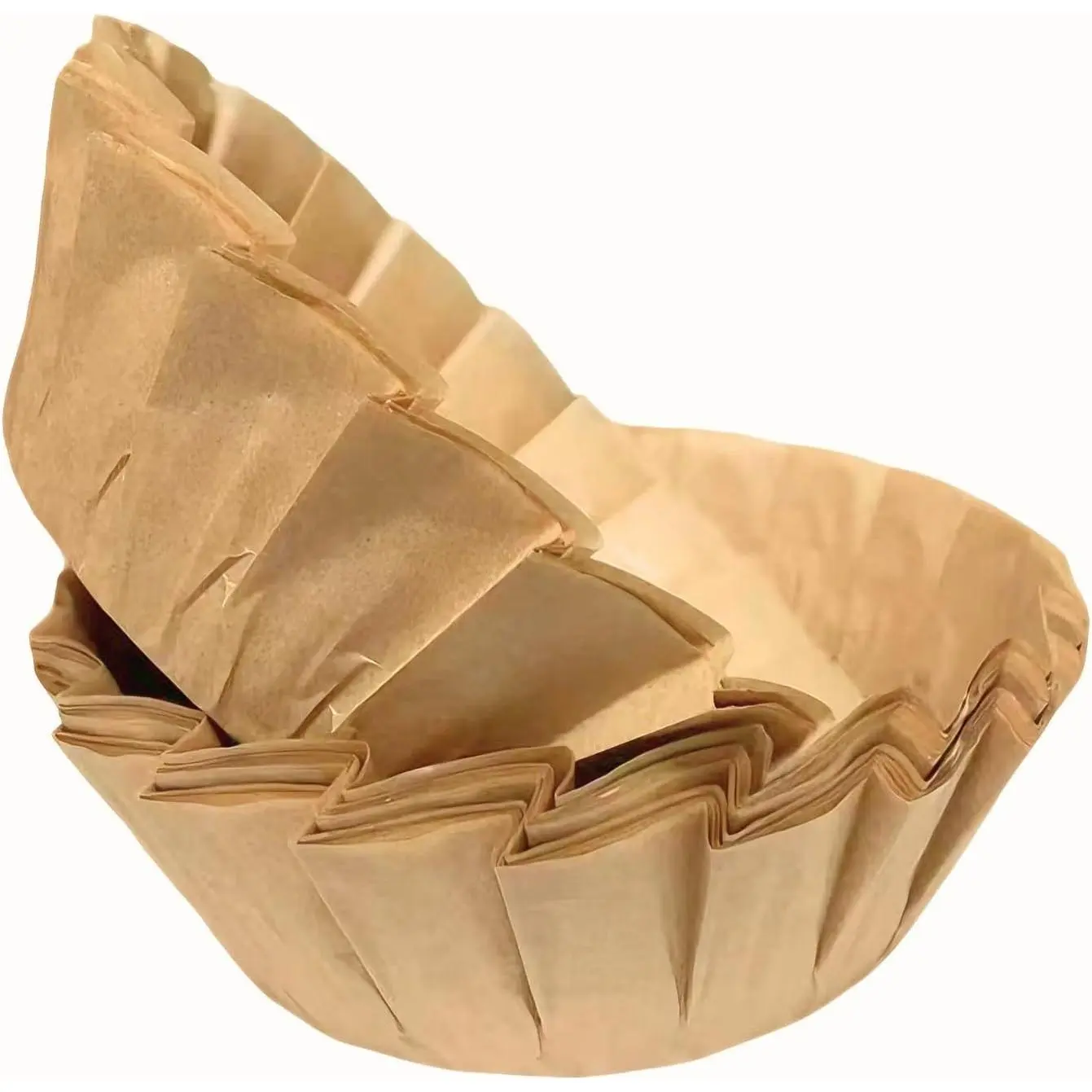 4 Inch Air Fryer Liners 50 count - Unbleached Non-Stick  Paper Baking Molds, Greaseproof Disposable Round Cups for Basque Cheesecake, Cake Tins, Mini Cakes & Brownies