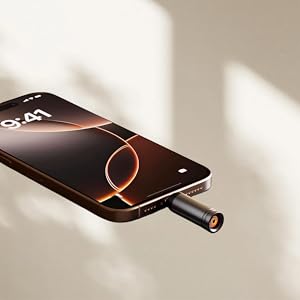 2PCS USB-C Electric Lighter (Not for Samsung phones or iPhone 14 and earlier) with Overheat protection Windproof Waterproof, Phone Power Bank can Powered it, mini, Lightweight, Activated by plugging into Power Source, Automatically Turns Off After 10 S