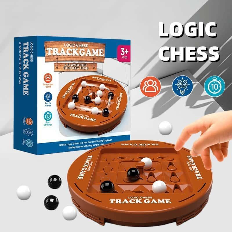 Logic Track Chess 2 Player Battle Game - Educational Brain Development Toy for Kids Birthday Gifts SpringStatements