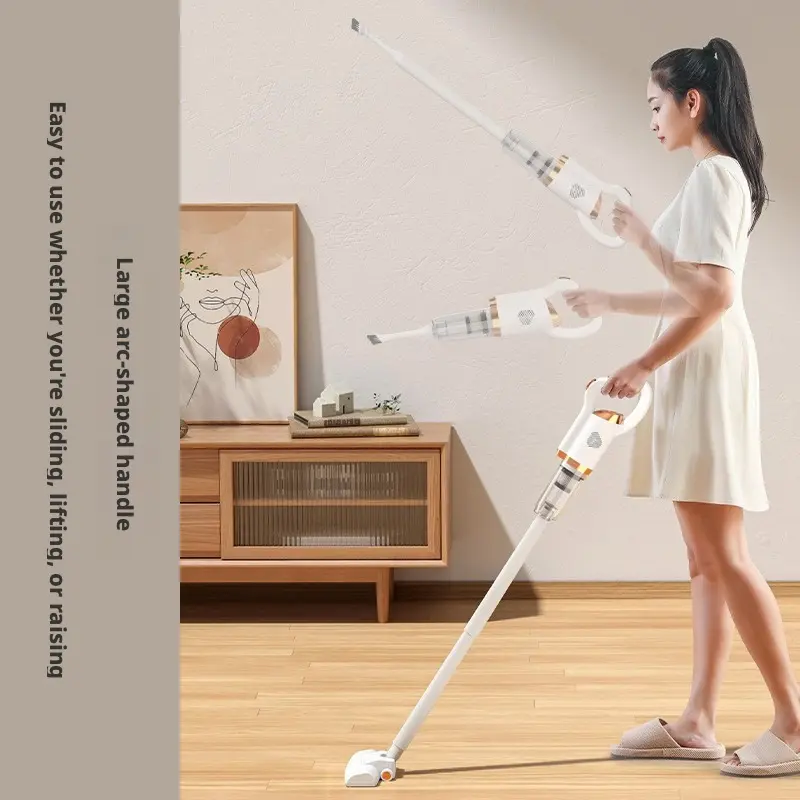 New high-power handheld household and car vacuum cleaner, dual-use wireless high-power vacuum for dust removal and mite elimination