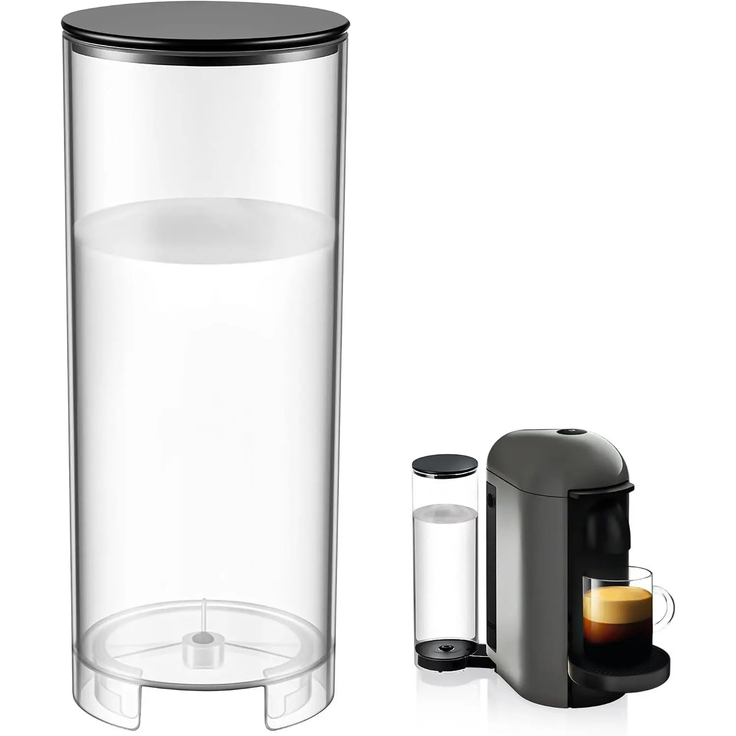 60 oz Water Tank Reservoir Replacement Compatible with Nespresso Vertuo Plus Coffee