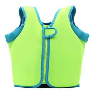 Swimming Aid Vest, Boating Buoyancy Suit, Floatation Gear, Beach Water Sports Wear, Sporty Design, Zipper Closure, Life Jacket, Kayaking