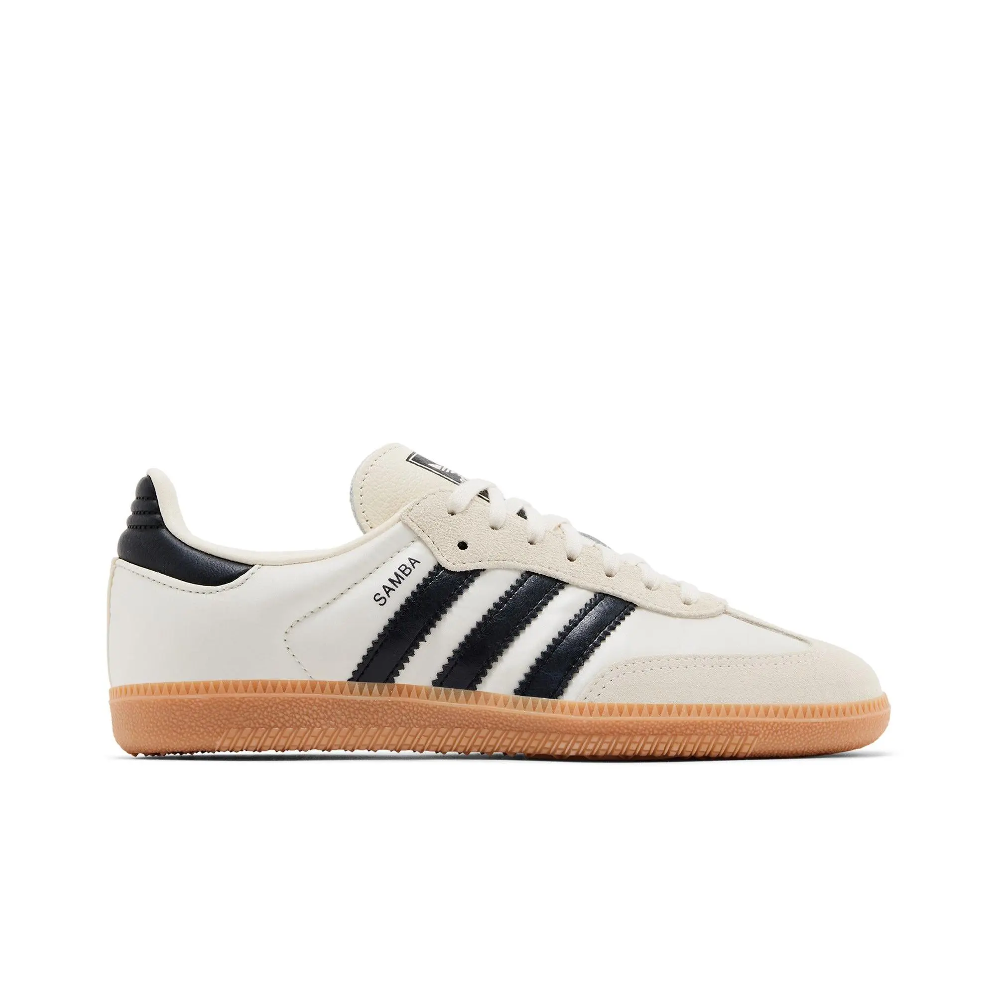 adidas Samba OG J 'Cream Black Satin' (Unisex) Cream White/Core Black/Gum sneakers JQ3644