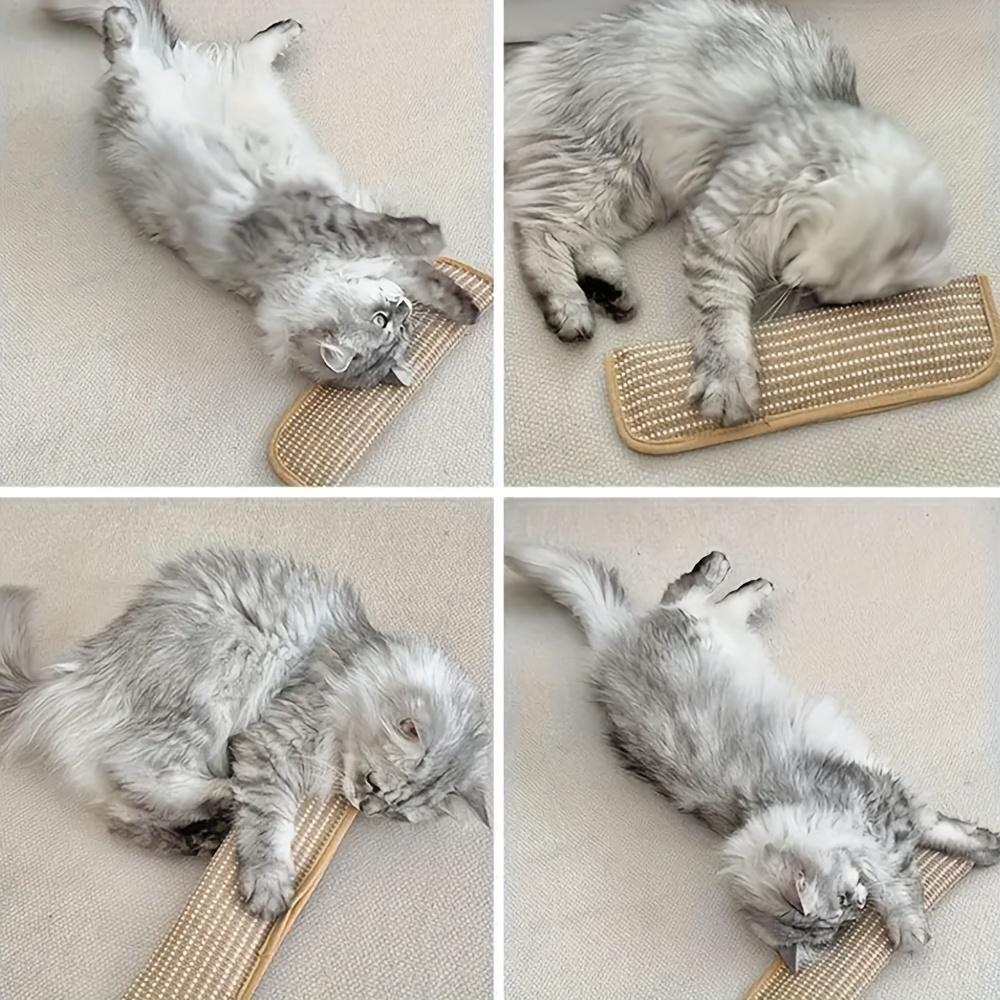 Cat Toy Game Pillow and Cat Scratching Pad for Solo Play and Intimate Interaction to Keep Your Feline Friend Happy and Soothing