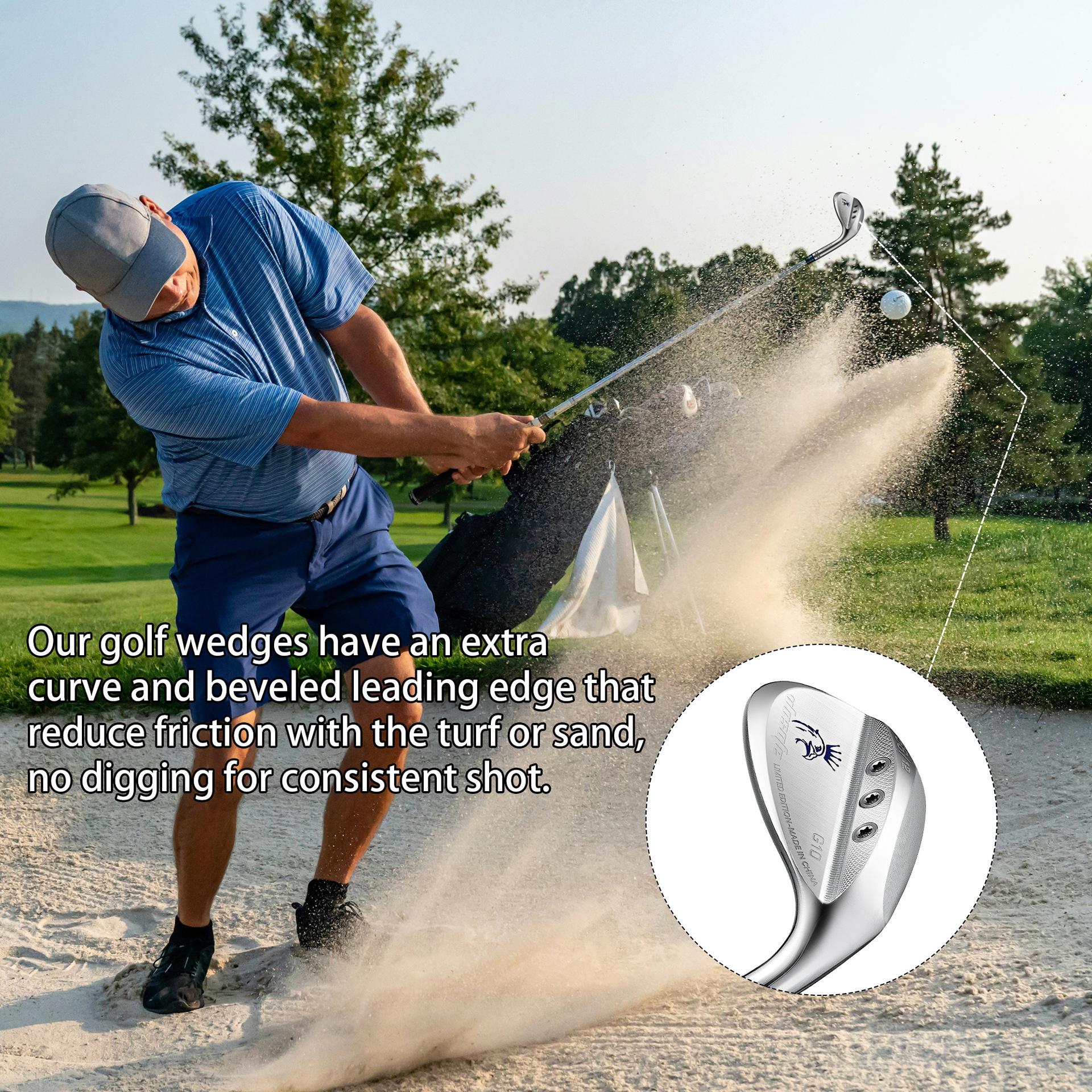 Golf Sand Wedge - 52°/56°/60° Steel-Shafted Golf Iron