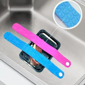 2-Pack Silicone Thaw Belt – Fast & Safe Sink Defrosting Strap with Strong Suction, Reusable Meat & Vegetable Thawing Fixator for Kitchen Use