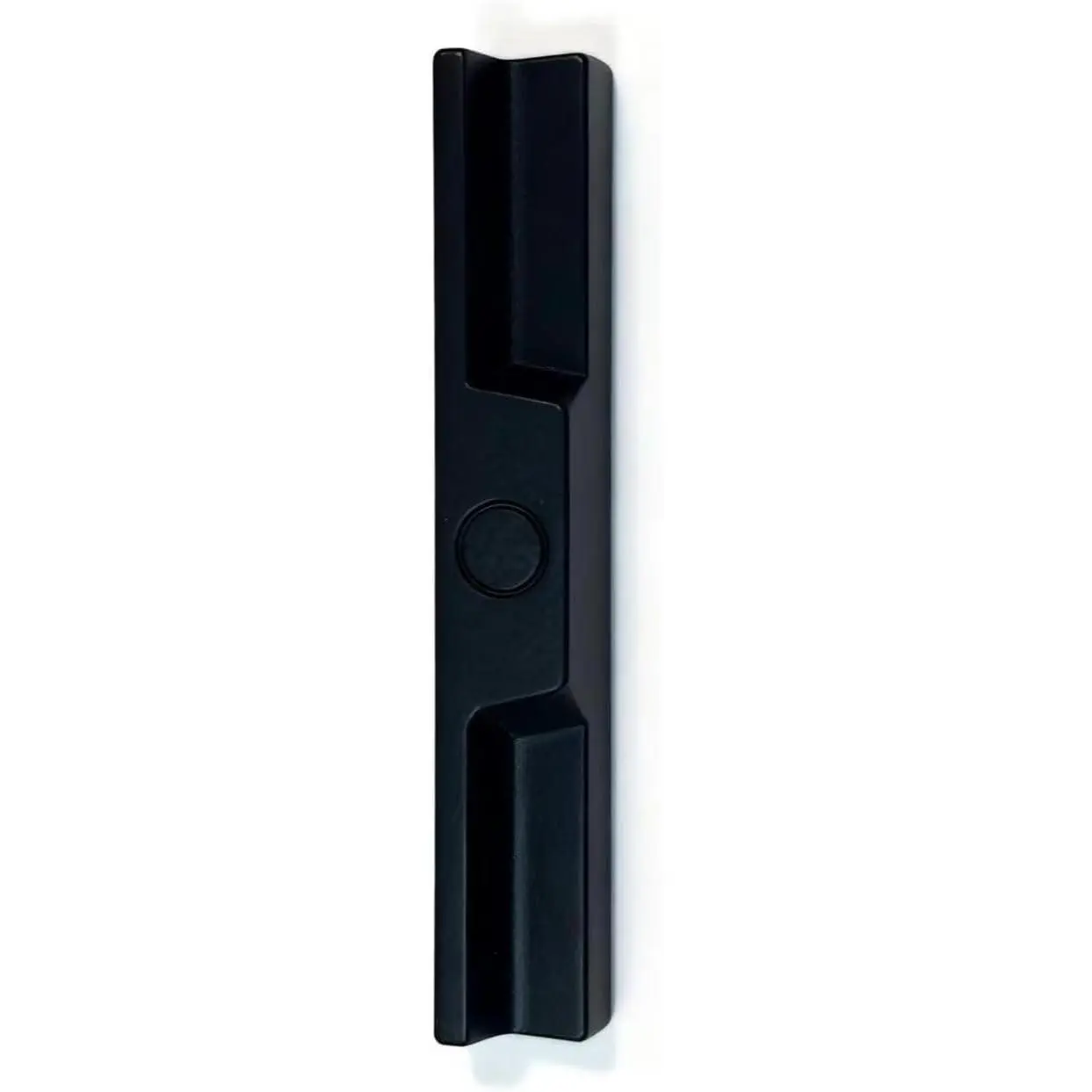 Zinc -Cast Patio Sliding Glass Door Handle (Black) | Sliding Patio Door Pull, Black Diecast Slider Door Handle Fits 3-15/16 And 4-15/16 Hole Spacing for Mortise Style, Non-Keyed.
