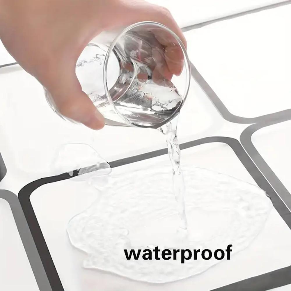 1 Count Lightweight Shower Curtain Liner with Plastic Hooks & Rust-Resistant Metal Grommets, Plaid Plastic Waterproof Bath Curtain, Bathroom Partitions Accessories, Bathroom Shower Equipment, Hanging