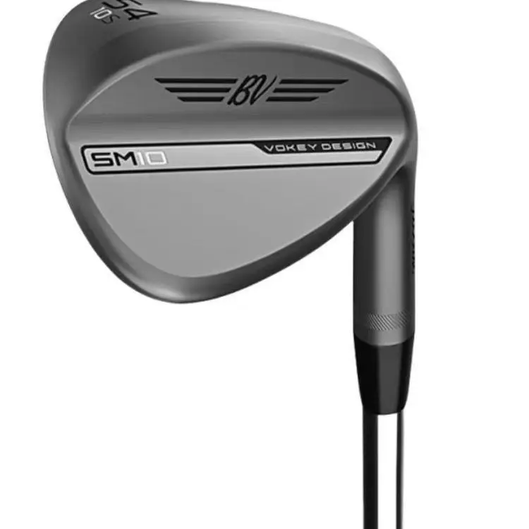 2026 New SM10 Golf Wedge Vokey Design Bob Vokey Signature Series Dark Grey Black Matte Finish Forged Singlepiece Golf Club With Laser Etched Face High Spin Sand Pitching Wedge For Men Short Game Sports Equipment