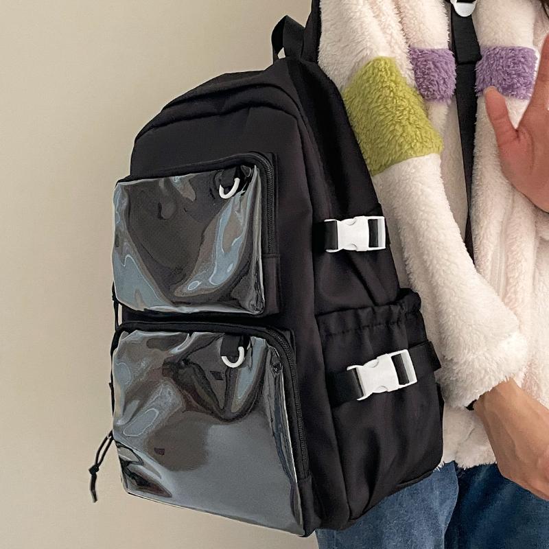 Japanese Style Transparent Ita Bag for Girls Comic Cons Large Capacity Women Backpack Fashion School Bags for College Student JK