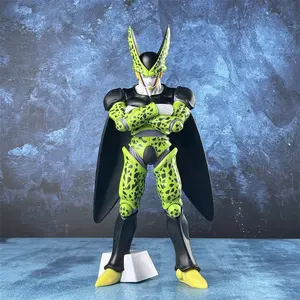 Dragon Ball Complete Form Cell Figure, Anime Collectible Model, Collectible PVC Figure, Desktop Decor, High Detail, Perfect Gift for Boys, Dragon Ball Accessories