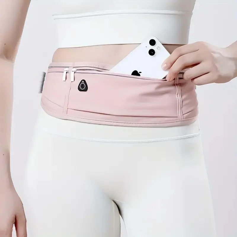 Professional Running Waist Bag, Sports Belt Pouch Phone Case, Unisex Fitness Gym Workout Bag, Running Waist Strap Wallet
