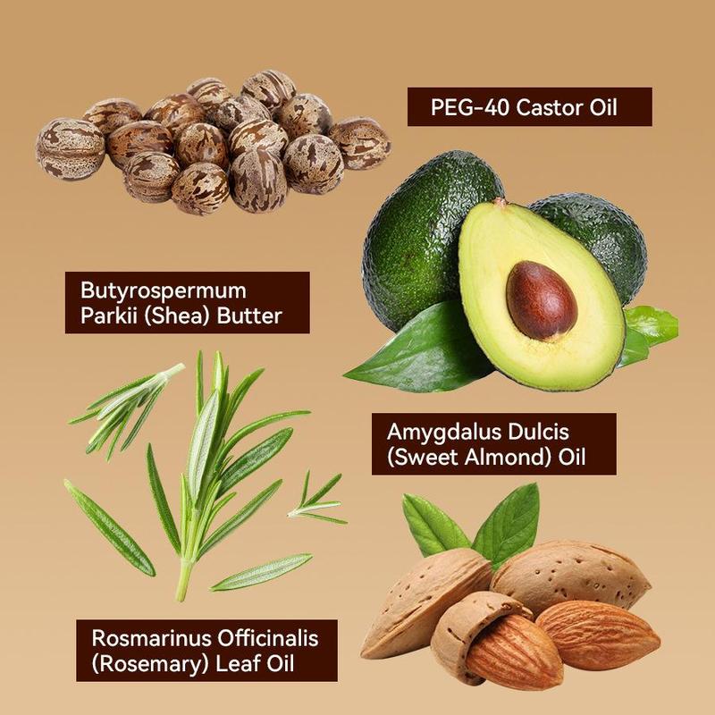 Jamaican Castor Oil, Moisturizing Hair Oil Treatment for Eyelashes & Eyebrows, Hair Care & Styling Product for Women & Men