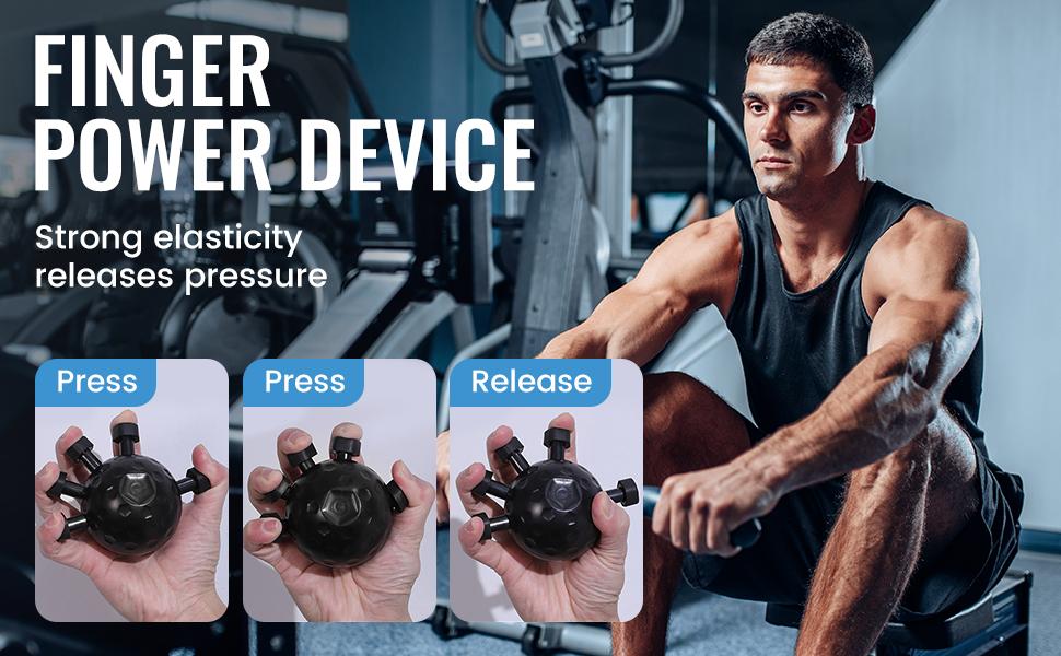 Revolutionize Your Grip: All-in-One Hand Trainer for Gym, Office & Home Use