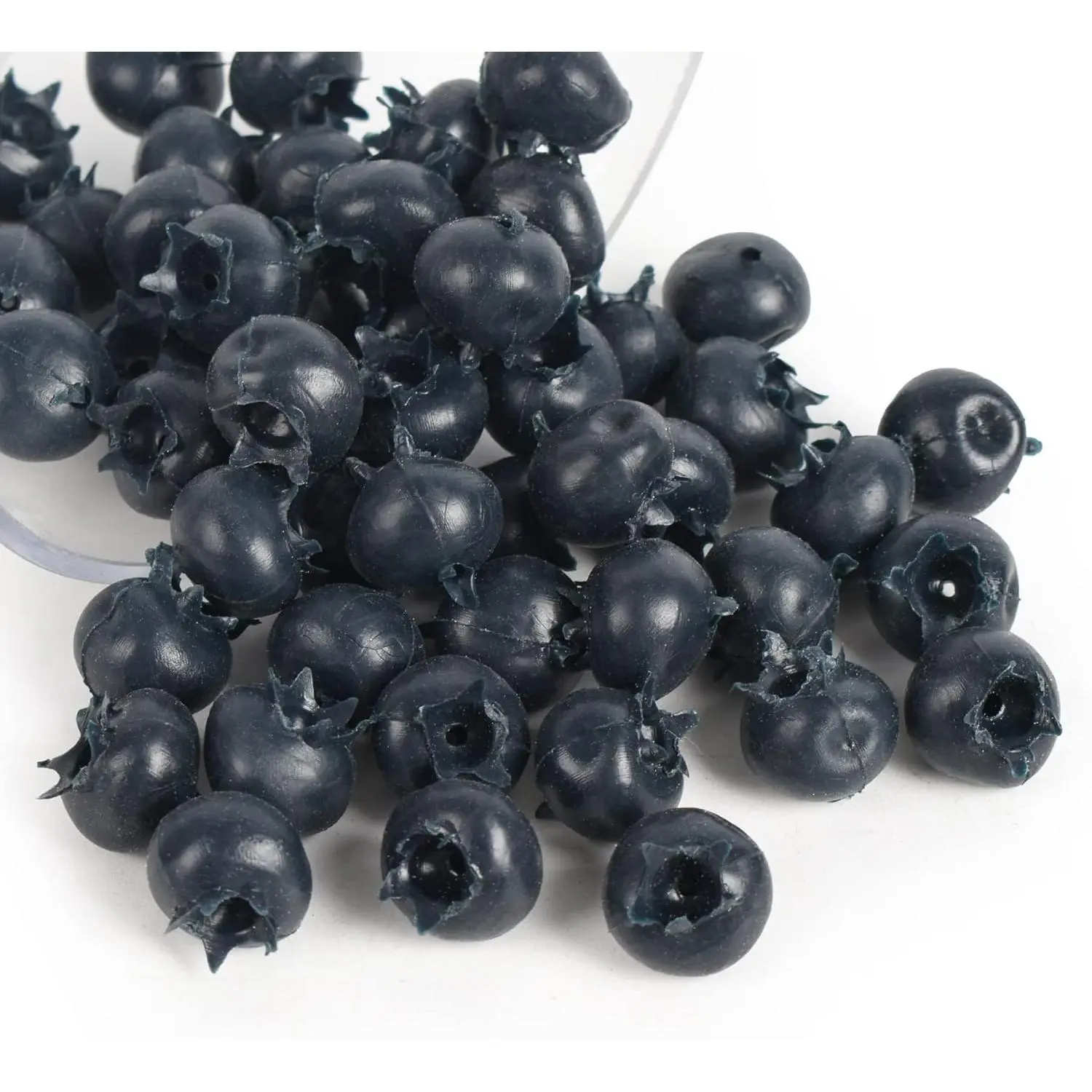 Artificial Blueberry, 50 count  Blueberry Without Frost Lifelike Blueberries  Blue Berries  Fruit for DIY Craft  Kitchen Cabinet  Photography Props