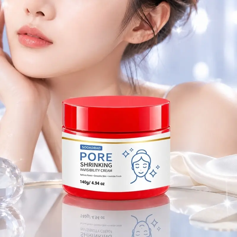 Pore Shrinking Invisibility Cream, Refines Pores, Smooths Skin, Invisible Finish, Face Care, All Skin Types, 140g/4.94 oz