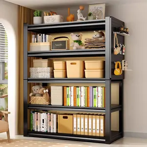 5-Tier Adjustable Heavy-Duty Metal Garage Shelving Unit Supports up to 3000 LBS Freestanding Design Versatile Storage Solution for Garages, Warehouses, and Basements