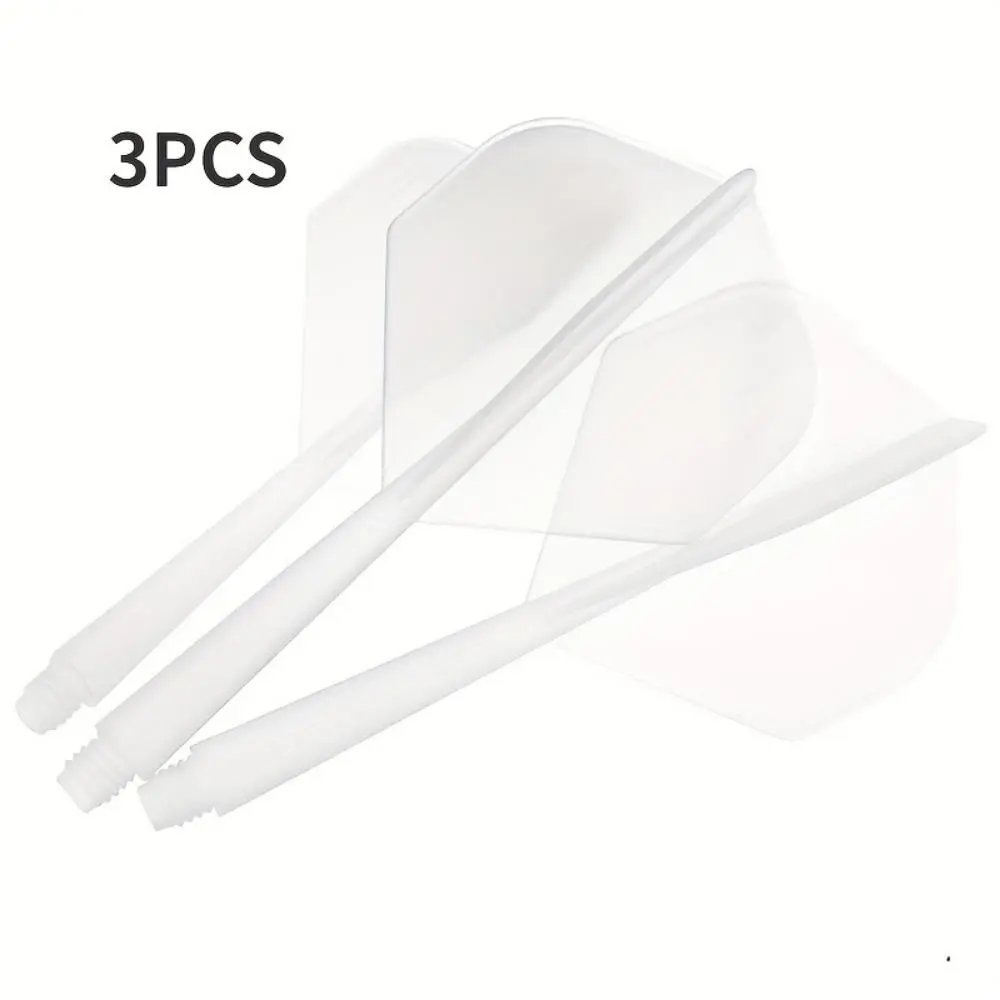 Soft Dart Tail, 3 Counts Soft Dart Tail, Four-feather Conjoined Tail Leaf, Darts Accessories for Indoor & Outdoor Sports