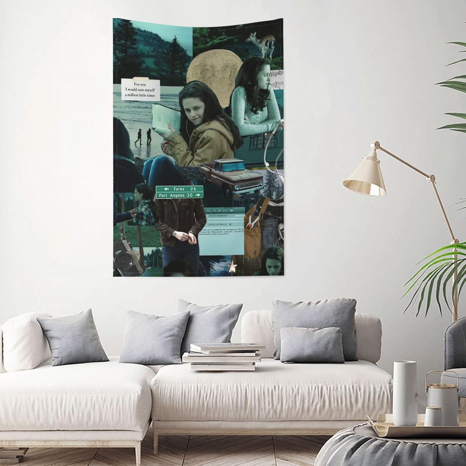 Tapestry Classic Printing Wall Hanging Twilight Movie Sagas Tapestries For Living Room Gifts Decor House