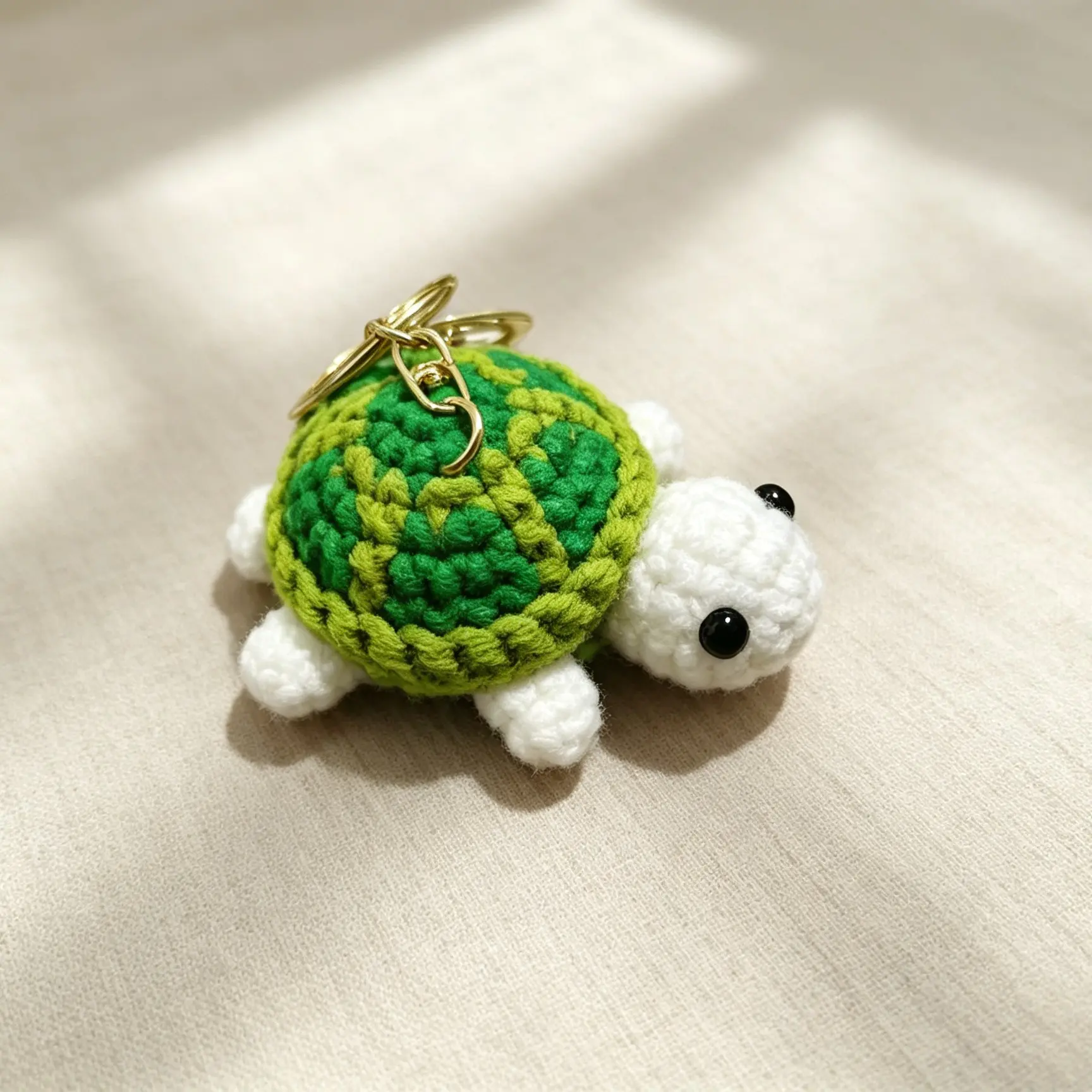Cute Turtle Keychain, Mini Crochet Turtle Design, Cartoon Bag Charm, Car Pendant, Key Holder, Perfect Gift for Christmas, Thanksgiving, Birthdays