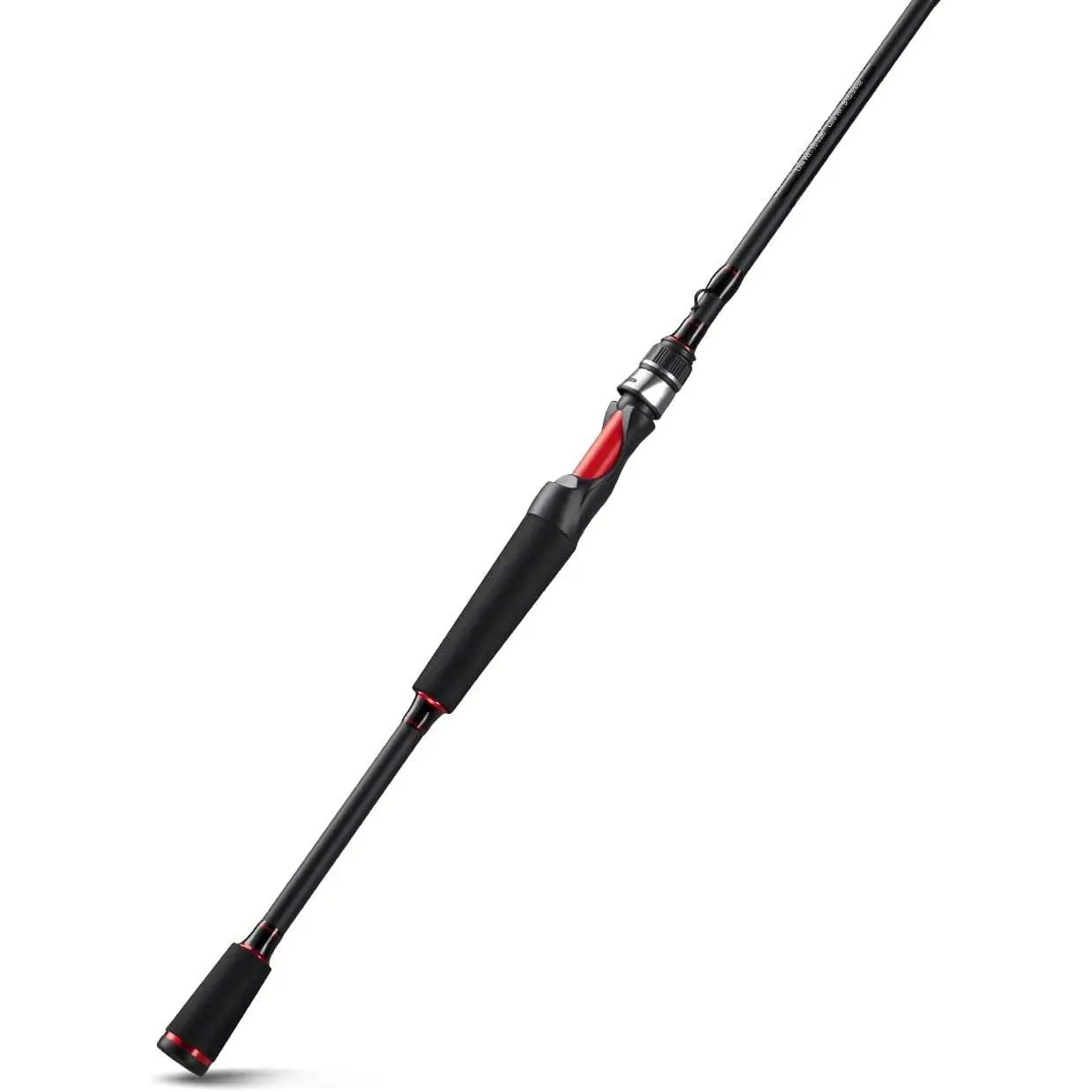 Torrent Fishing Rod, IM6 Carbon 2- Baitcaster & Spining Rod | High sensitivity detects light bites, lightweight design reduces , zirconium oxide rings ensure smooth