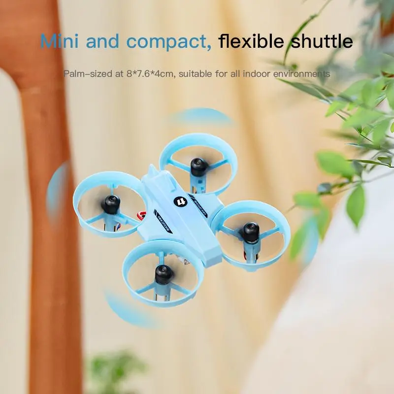 2.4G Anti-Interference Mini RC Drone, Full Propeller Protection Ring, Altitude Hold, 360 Flip Safe Kids Flying Toy
