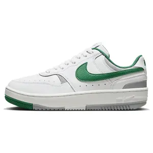 Nike Gamma Force Malachite Women's Low-Top Casual Sneakers in White and Malachite Green Verifiable, with credentials and supporting global authentication