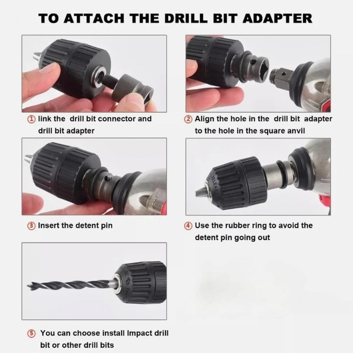 High-torque brushless impact wrench 1/2" drive cordless electric screwdriver with 4-speed adjustment, suitable for 18V batteries (battery not included).Suitable for automotive repair, construction, DIY, furniture repair, and industrial use power tools