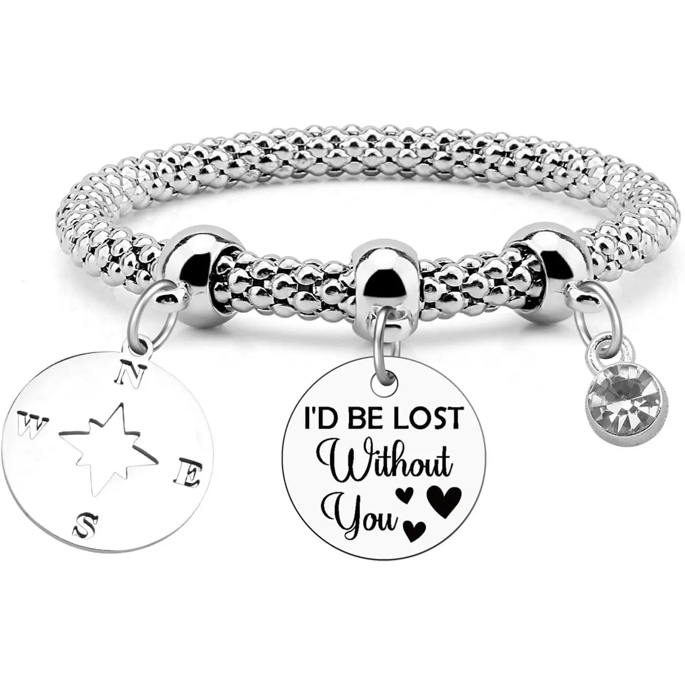 Inspirational Bracelet for Woman Couples  for Girlfriend from Boyfriend Encouragement Gifts for Woman   Wife Gifts from Husband Bracelets Christmas Birthday Graduation Stretch